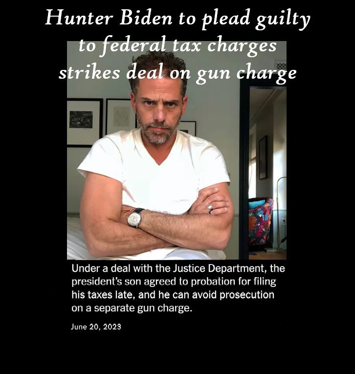 Hunter Biden Guilty - SubX.News - Corruption