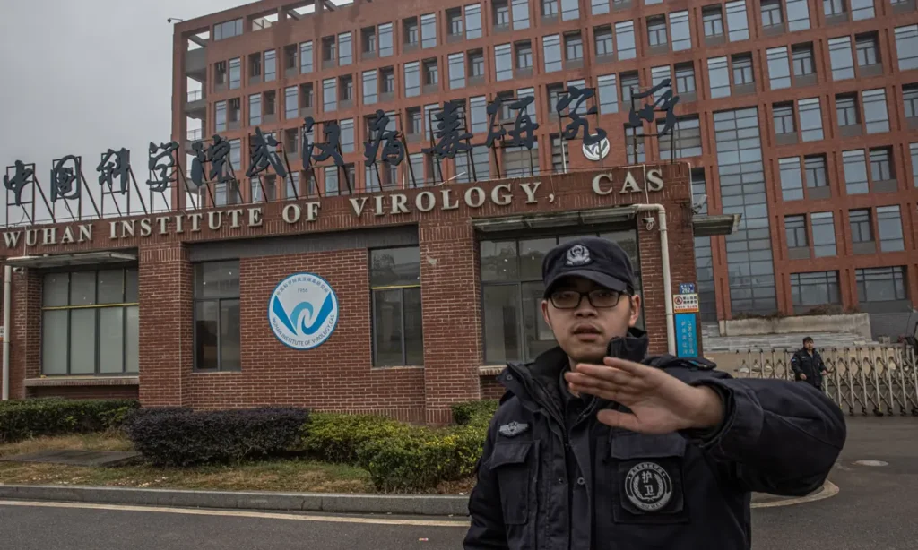 Wuhans Virology Institute, with a security