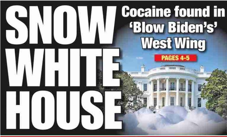 Snow White House flyer on a white background