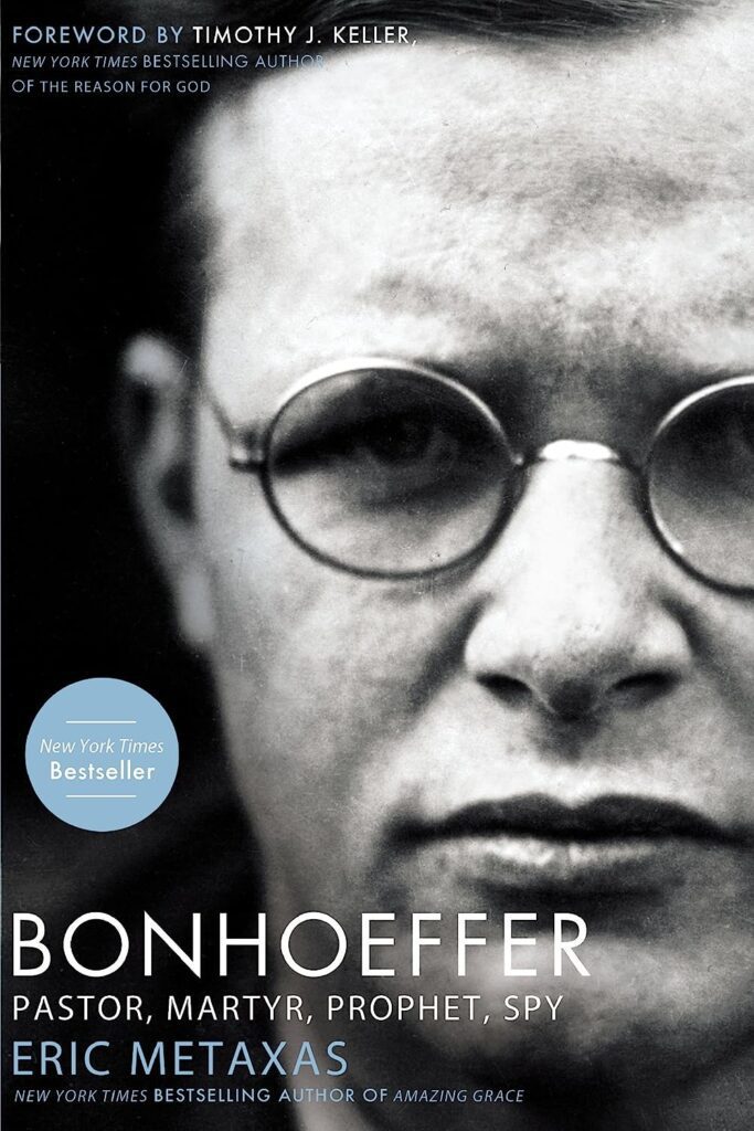 Bonhoeffer magazine cover on a white background