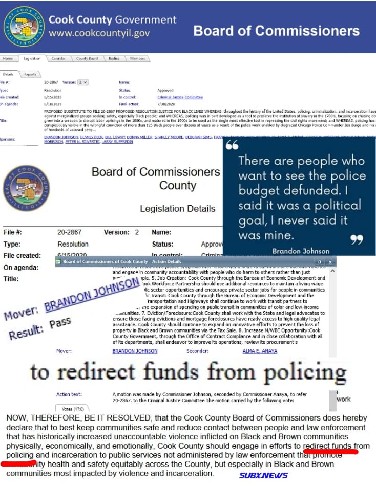 A website flyer of the Board of Commissioners