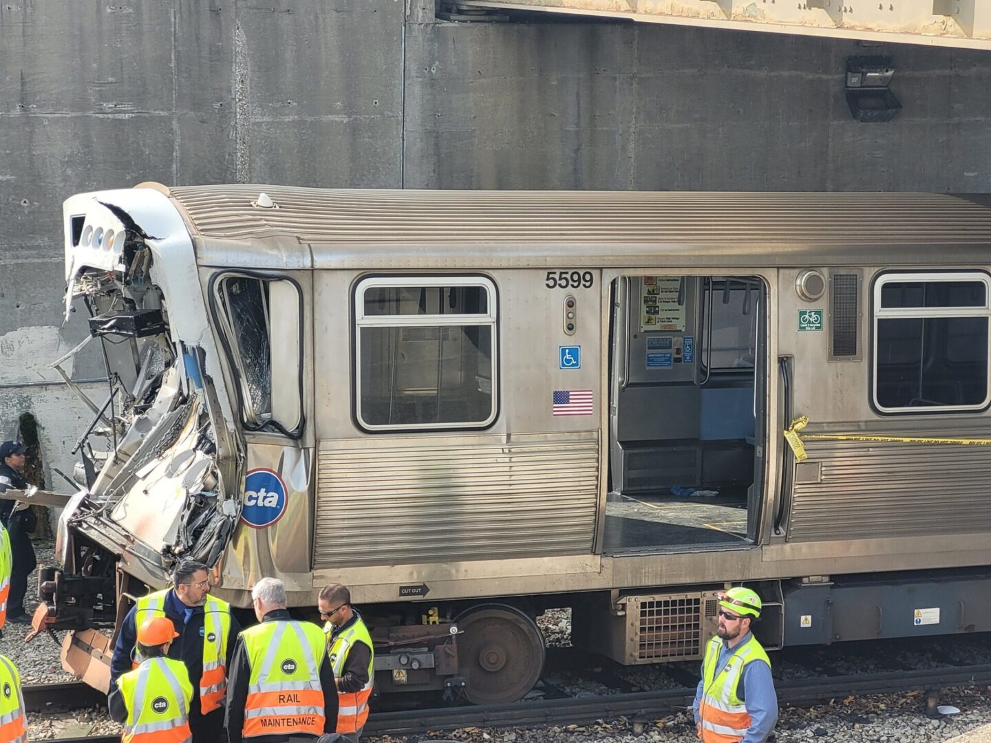 May be an image of 5 people, train, railroad and text