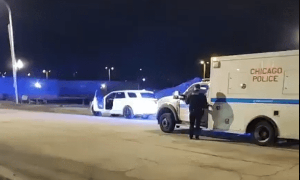 white Durango suspect vehicle in Chicago Cap Shooting March 14 2026