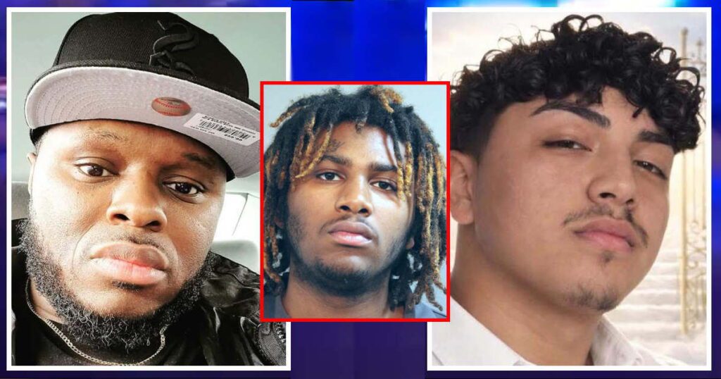 Marquese Hill, center, Damon Kellum, left, and Darwin Tirado, right. (Chicago Police Department, National Gun Violence Memorial)